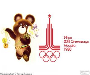 yapboz 1980 Moskova Olimpiyat Oyunları
